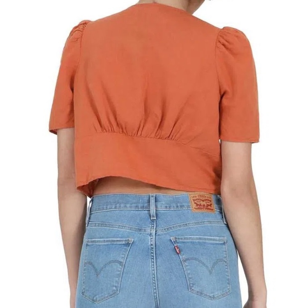 Levi’s Luisa Cropped Puff Sleeve - Picture 6 of 10